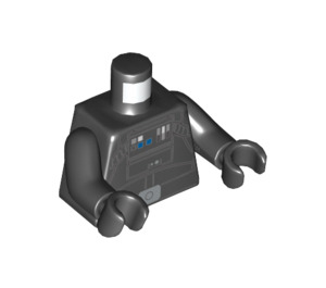 LEGO TIE Fighter Pilot Minifig Torso (973 / 76382)