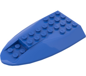 LEGO Blue Slope 6 x 10 with Double Bow (87615)