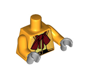 LEGO Bright Light Orange Velma Staplebot Minifig Torso (973 / 88585)
