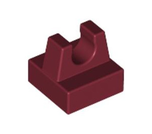 LEGO Tile 1 x 1 with Clip (No Cut in Center) (2555 / 12825)
