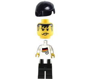 LEGO German Soccer Player 3 with Sticker on Back Minifigure
