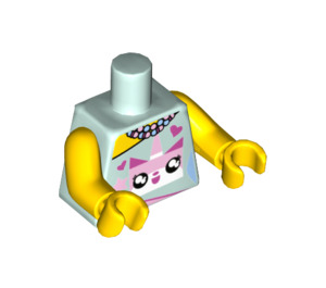 LEGO N -POP Girl Minifig Torso (973 / 88585)