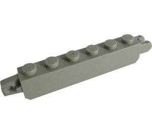 LEGO Light Gray Hinge Brick 1 x 6 Locking Double (30388 / 53914)