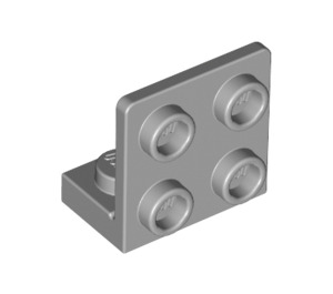 LEGO Medium Stone Gray Bracket 1 x 2 - 2 x 2 Up (99207)