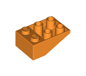 LEGO Orange Slope 2 x 3 (25°) Inverted without Connections between Studs (3747)