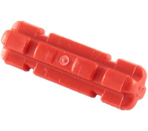 LEGO Red Axle 2 with Grooves (32062)