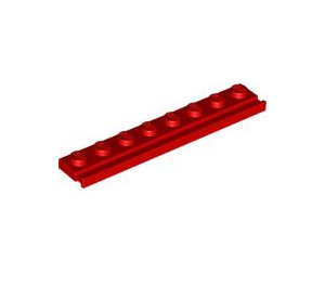 LEGO Plate 1 x 8 with Door Rail (4510)
