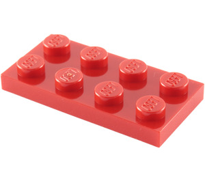 LEGO Red Plate 2 x 4 (3020)