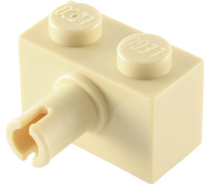 LEGO Brick 1 x 2 with Pin without Bottom Stud Holder (2458)