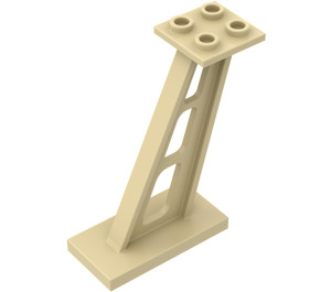 LEGO Support 2 x 4 x 5 Stanchion Inclined with Thick Supports (4476)