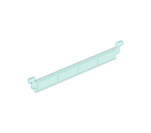 LEGO Transparent Light Blue Garage Roller Door Section without Handle (4218 / 40672)