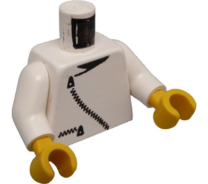 LEGO Minifig Torso with Zippered Jacket (973)