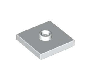 LEGO White Plate 2 x 2 with Groove and 1 Center Stud (23893 / 87580)