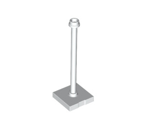 LEGO Support 2 x 2 x 5 Bar on Tile Base with Stud with Stop Ring (28980 / 98549)