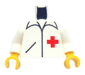 LEGO Town Torso Red Cross (973)