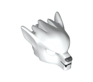 LEGO Wolf Mask with Fangs and Gray Nose (11233 / 12830)