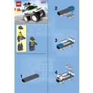 LEGO 4WD Police Patrol Set 6471 Instructions