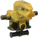 LEGO Black Bad Robot with Marbled Pearl Gold (53988 / 55315)