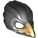LEGO Raven Mask with Gold Beak and Gold Markings (12550 / 12846)