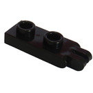 LEGO Black Hinge Plate 1 x 2 with 2 Fingers Hollow Studs (4276)