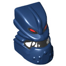 LEGO Dark Blue Bionicle Piraka Vezok Head with Red Eyes and Teeth (56655)