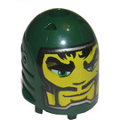 LEGO Castle Large Figure Head with Sir Rascus Pattern