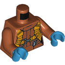 LEGO Dark Orange Arctic Pilot Minifig Torso (76382)