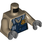 LEGO Officer, Pilot Minifig Torso (973 / 76382)