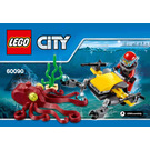 LEGO Deep Sea Scuba Scooter Set 60090 Instructions
