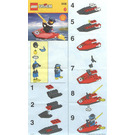 LEGO Divers Jet Ski Set 2536 Instructions