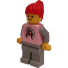 LEGO Equestrian with Horseshoe Shirt and Ponytail Minifigure