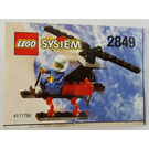 LEGO Helicopter Set 2849 Instructions