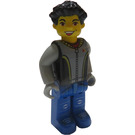LEGO Max with Black Torso and Blue Legs Minifigure