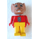 LEGO Maximillian Mouse with 8 on Top Fabuland Figure
