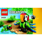 LEGO Rainforest Animals Set 31031 Instructions