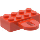 LEGO Brick 2 x 4 with Coupling, Female (4748)
