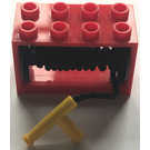 LEGO Hose Reel 2 x 4 x 2 Holder with Yellow Nozzle (4209)
