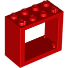 LEGO Window 2 x 4 x 3 with Rounded Holes (4132)