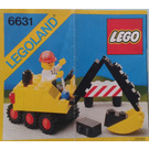 LEGO Steam Shovel Set 6631 Instructions