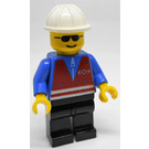 LEGO Trains Worker with Red Vest and Sunglasses Minifigure