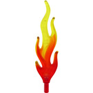 LEGO Large Flame with Marbled Transparent Yellow Tip (28577 / 85959)