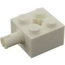 LEGO Brick 2 x 2 with Pin and Axlehole (6232 / 42929)