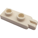 LEGO White Hinge Plate 1 x 2 with 2 Fingers Hollow Studs (4276)