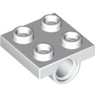 LEGO Plate 2 x 2 with Hole without Underneath Cross Support (2444)