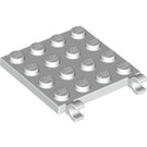 LEGO Plate 4 x 4 with Clips (No Gap in Clips) (11399)