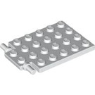 LEGO Plate 4 x 6 Trap Door Flat Hinge (92099)