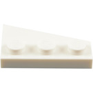 LEGO White Wedge Plate 2 x 3 Wing Left (43723)