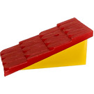 LEGO Fabuland Roof Support with Red Roof Slope and Chimney Hole (787)