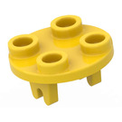 LEGO Plate 2 x 2 Round with Wheel Holder (2655 / 26716)