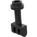 LEGO Black Hinge Bar 2 with 3 Stubs and Top Stud (2433)